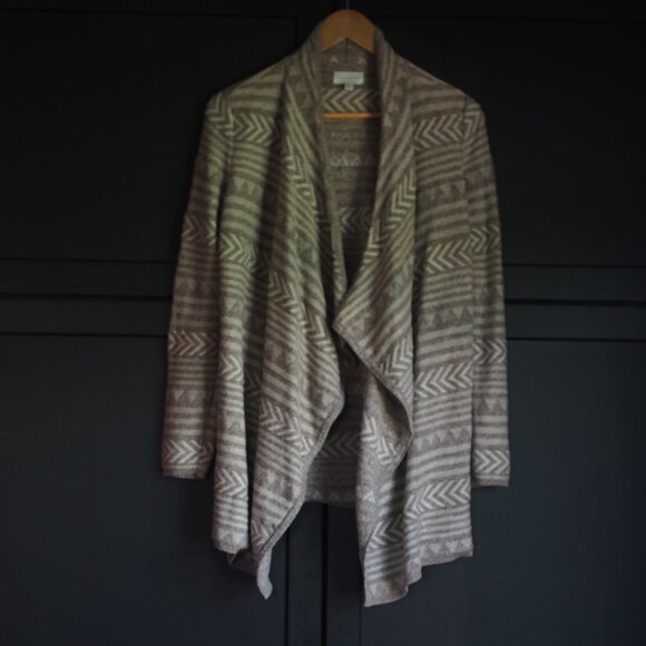 Lucky Brand | Aztec Open Front Cardigan - Picture 1 of 5